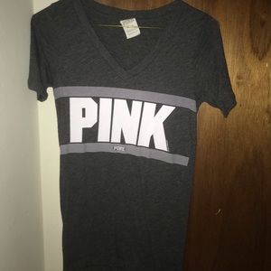 PINK short-sleeve shirt